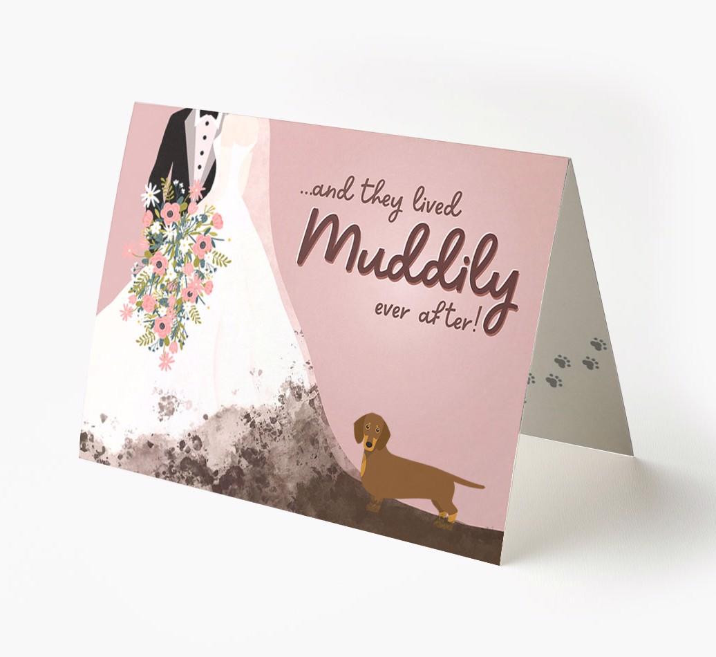 Muddily Ever After: Personalized {breedFullName} Card