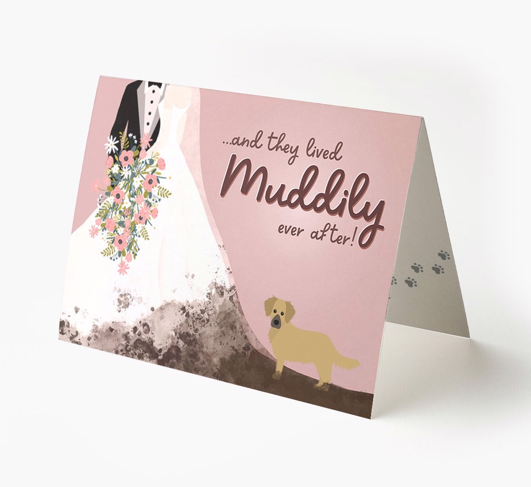 Muddily Ever After: Personalized {breedFullName} Card