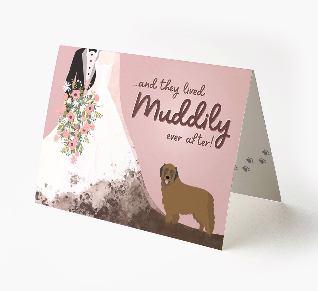Muddily Ever After: Personalized {breedFullName} Card
