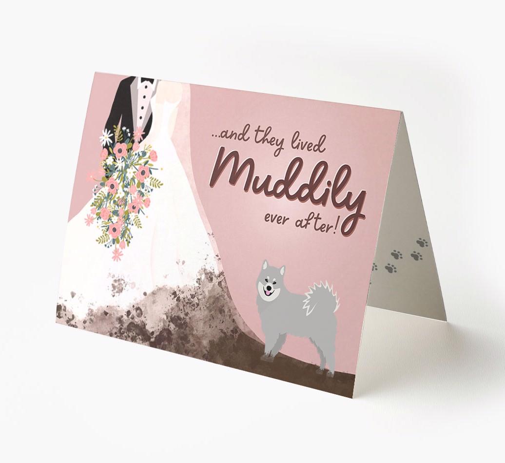Muddily Ever After: Personalized {breedFullName} Card