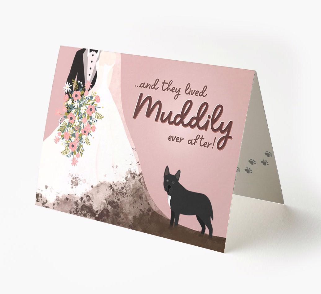 Muddily Ever After: Personalized {breedFullName} Card