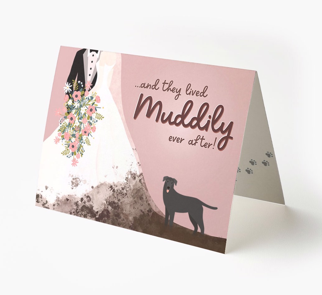 Muddily Ever After: Personalized {breedFullName} Card