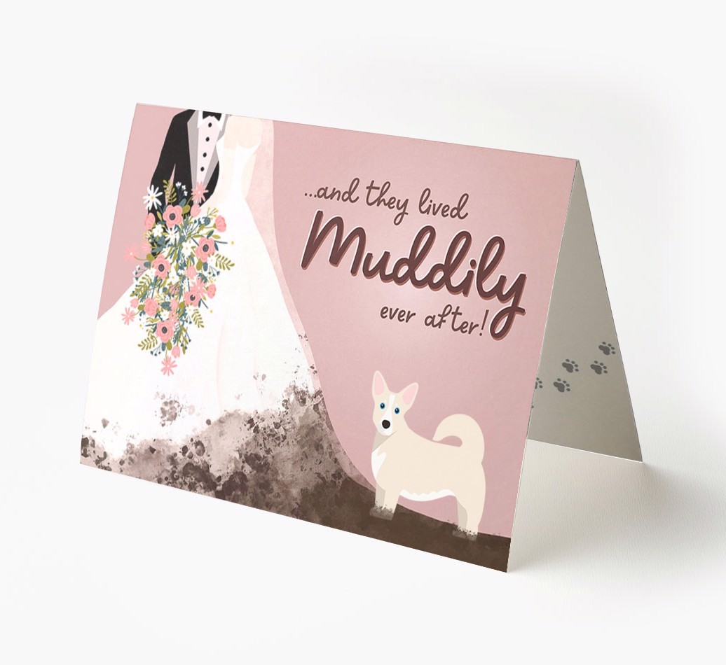 Muddily Ever After: Personalized {breedFullName} Card
