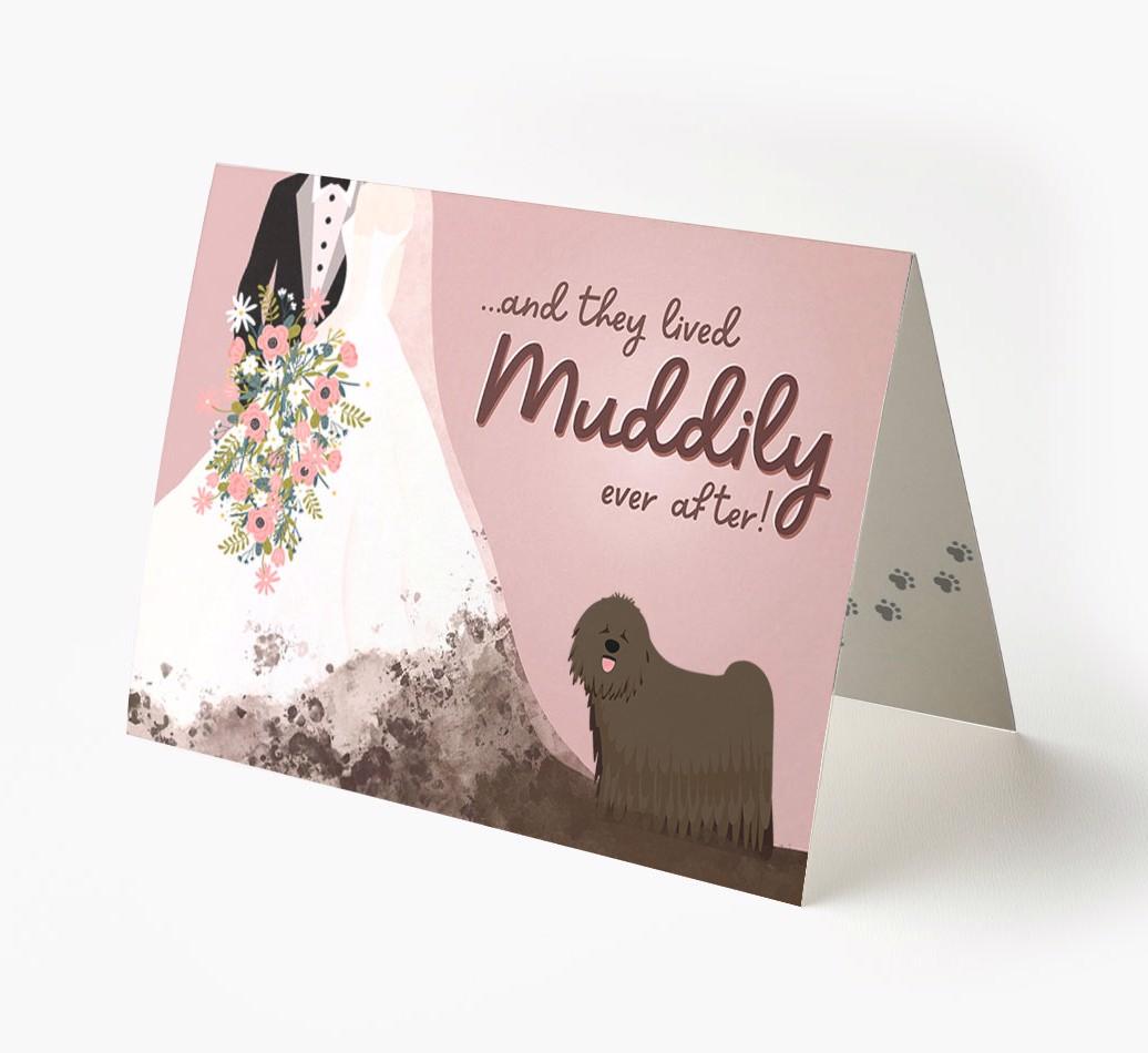 Muddily Ever After: Personalized {breedFullName} Card