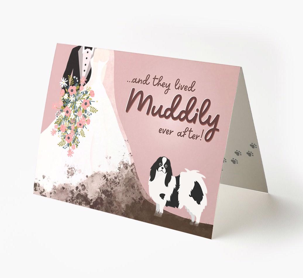 Muddily Ever After: Personalized {breedFullName} Card