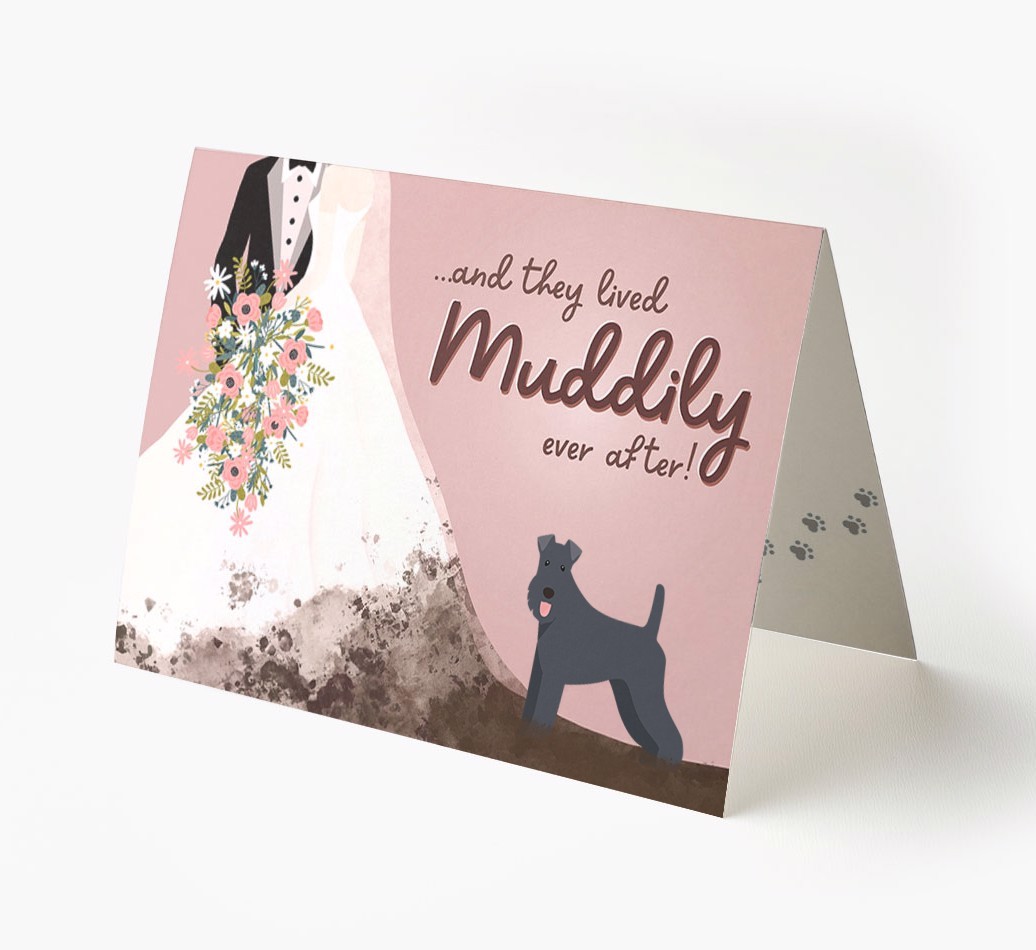Muddily Ever After: Personalized {breedFullName} Card