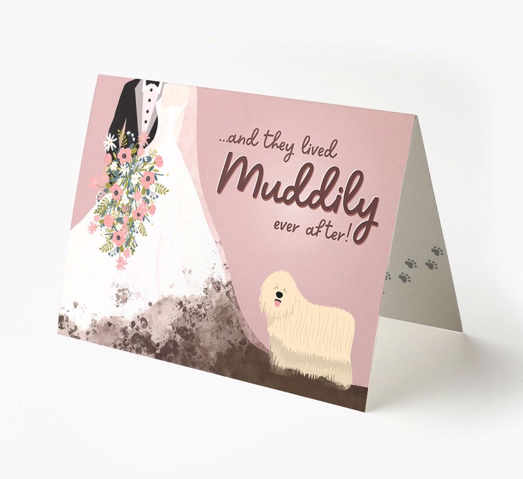 Muddily Ever After: Personalized {breedFullName} Card