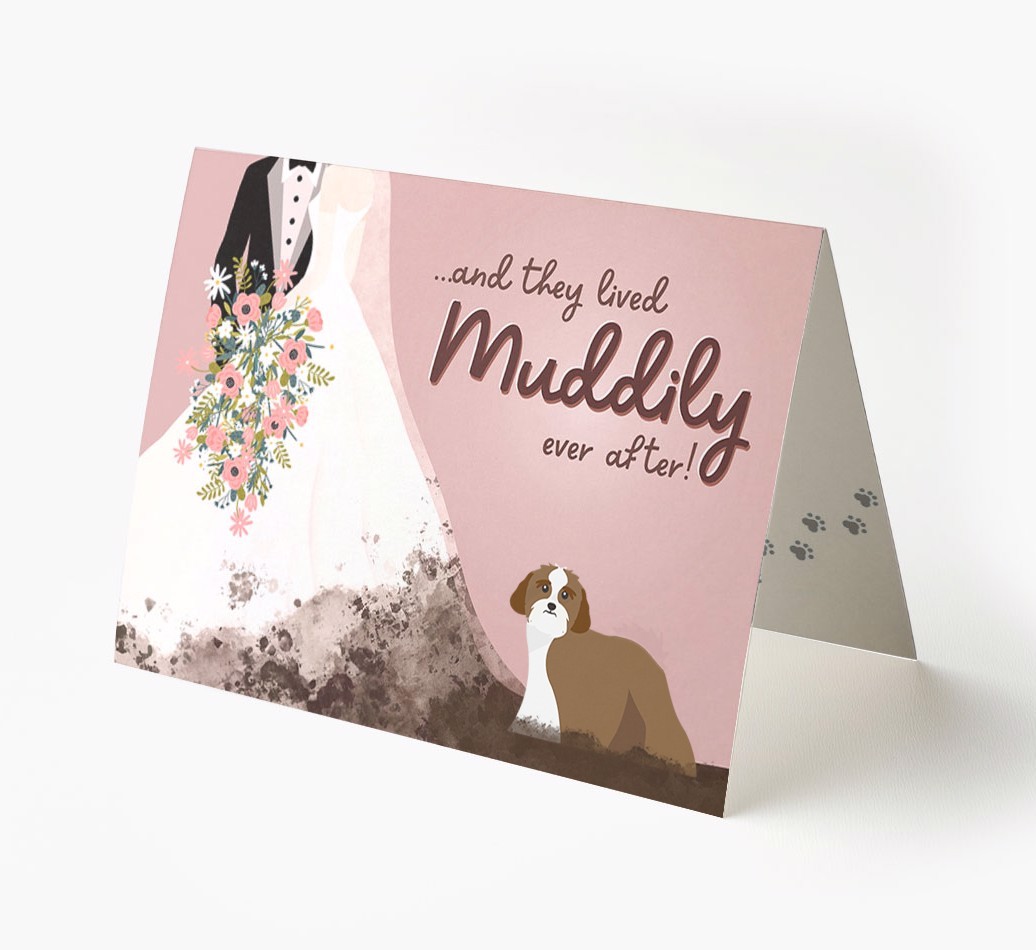 Muddily Ever After: Personalized {breedFullName} Card