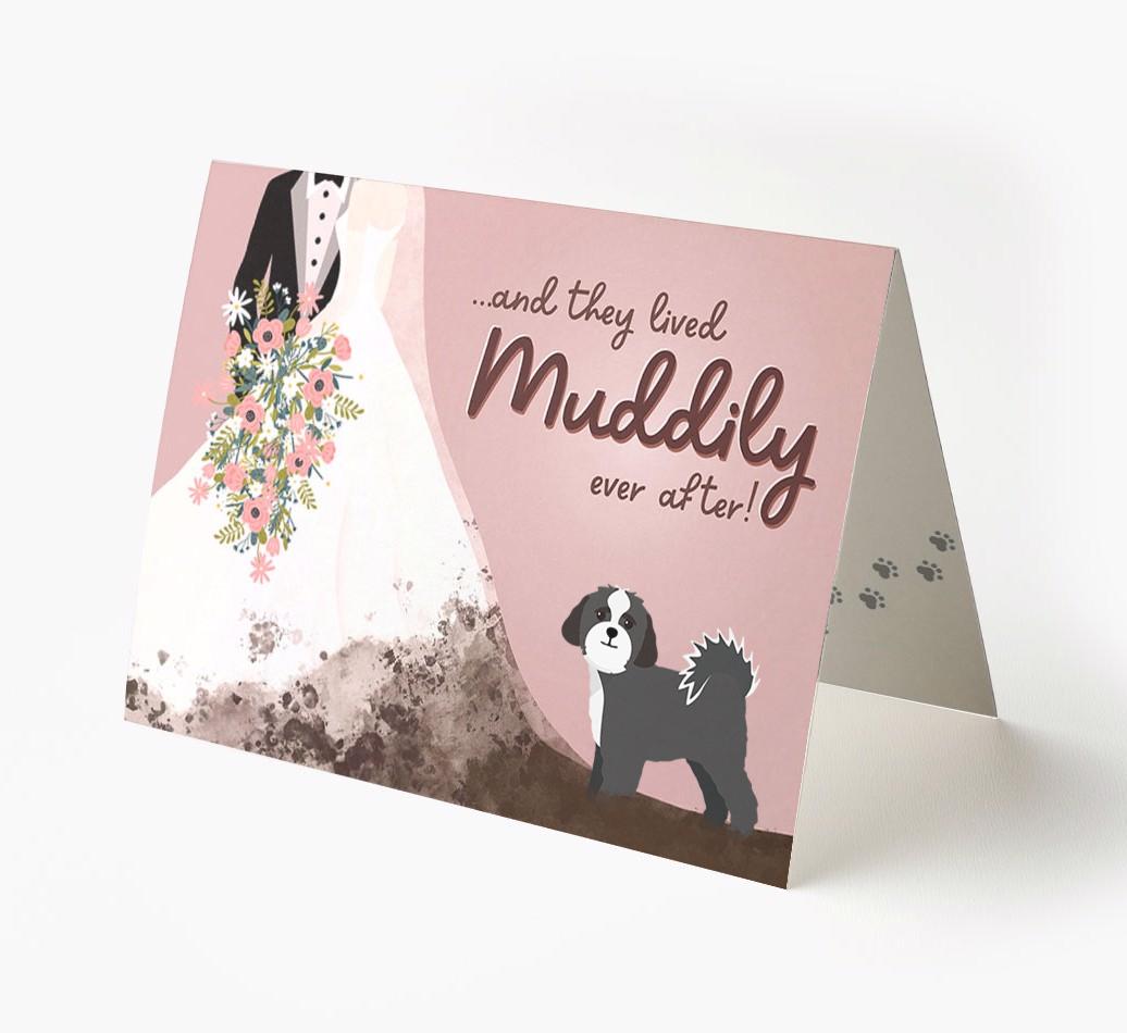 Muddily Ever After: Personalized {breedFullName} Card