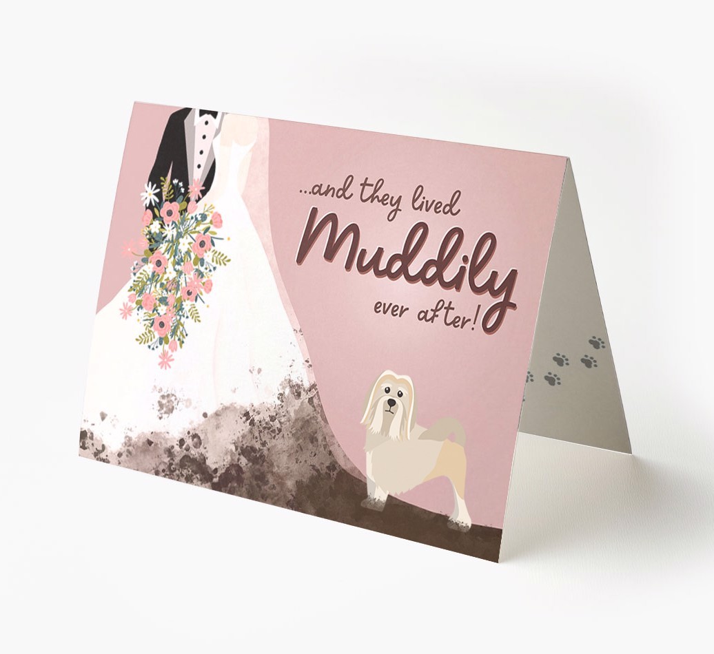 Muddily Ever After: Personalized {breedFullName} Card