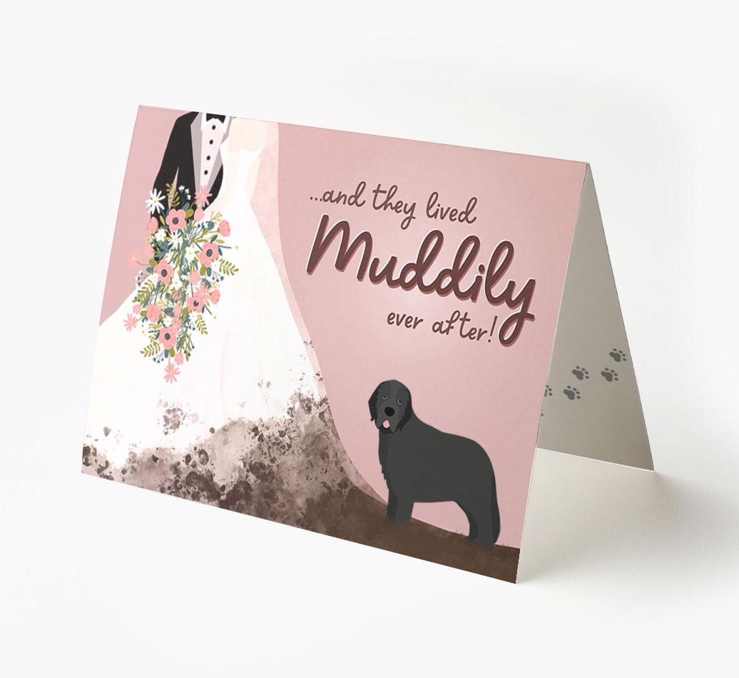 Muddily Ever After: Personalized {breedFullName} Card