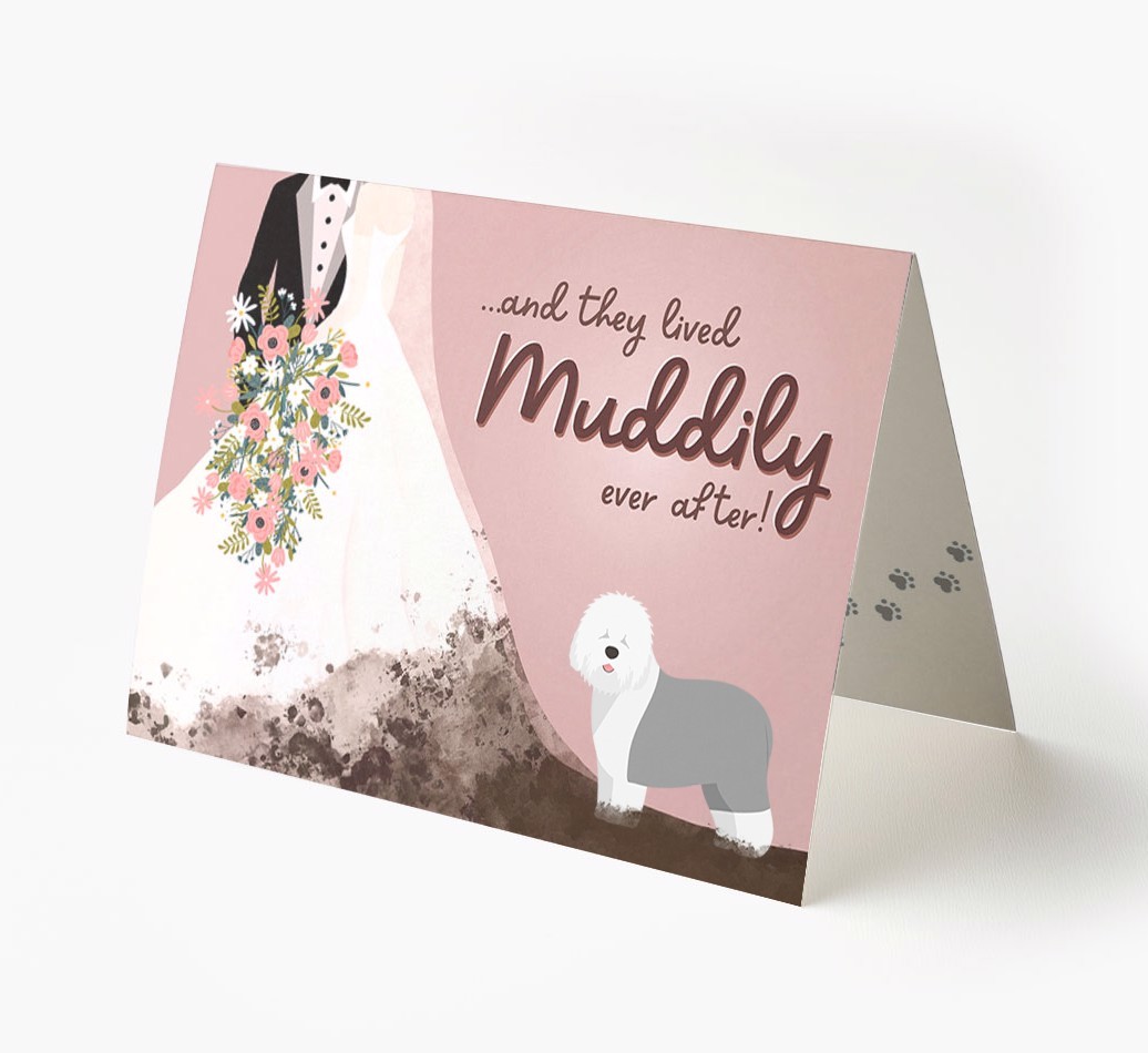 Muddily Ever After: Personalized {breedFullName} Card