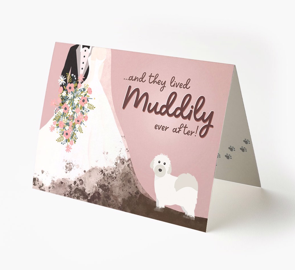 Muddily Ever After: Personalized {breedFullName} Card