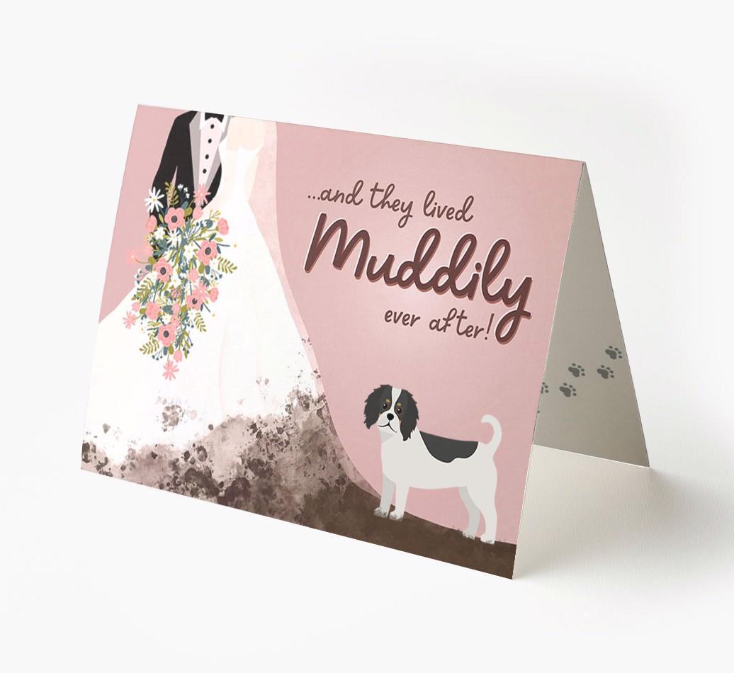 Muddily Ever After: Personalized {breedFullName} Card