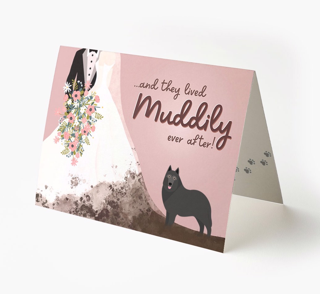 Muddily Ever After: Personalized {breedFullName} Card