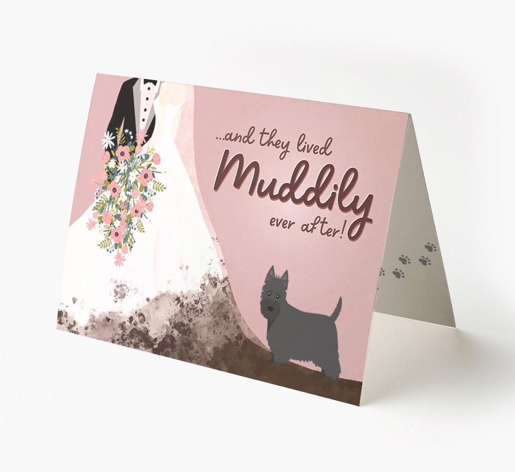 Muddily Ever After: Personalized {breedFullName} Card
