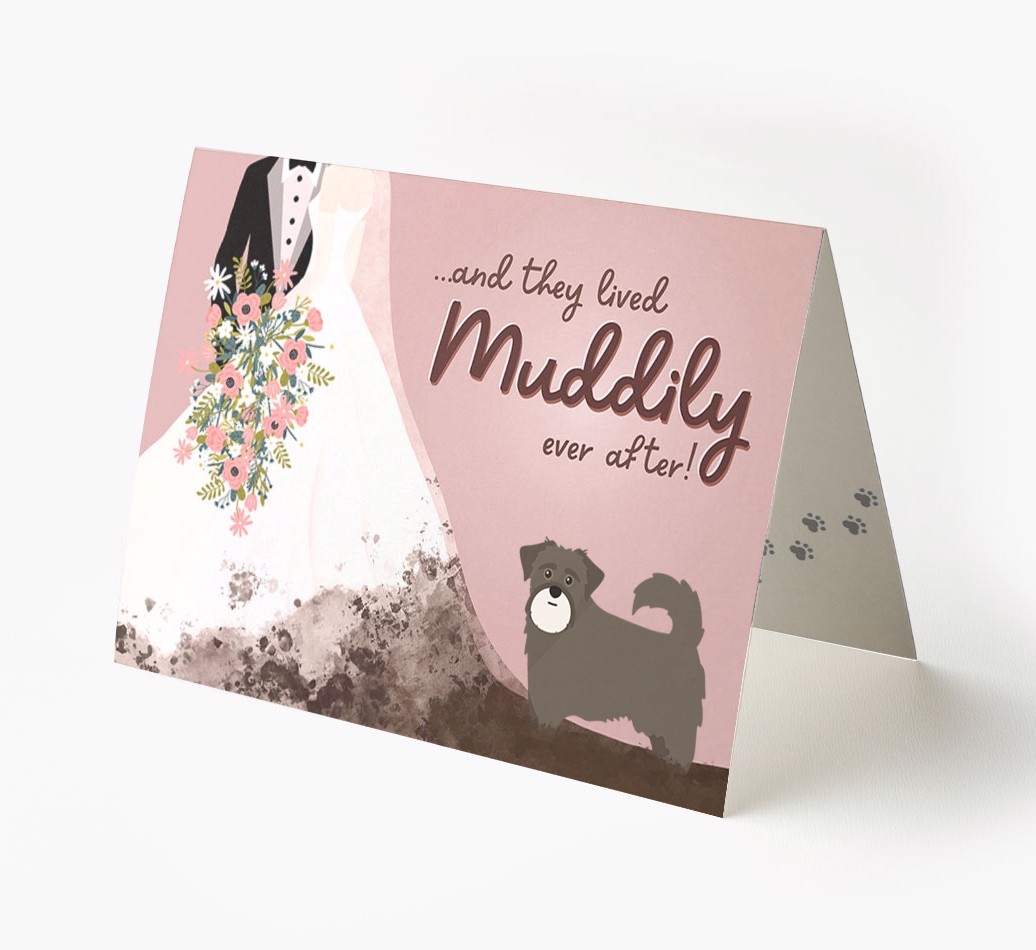 Muddily Ever After: Personalized {breedFullName} Card
