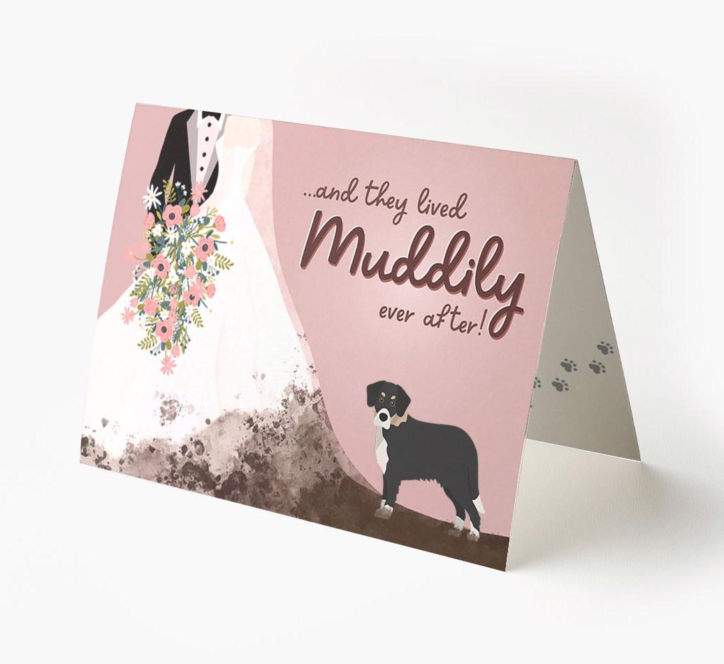 Muddily Ever After: Personalized {breedFullName} Card