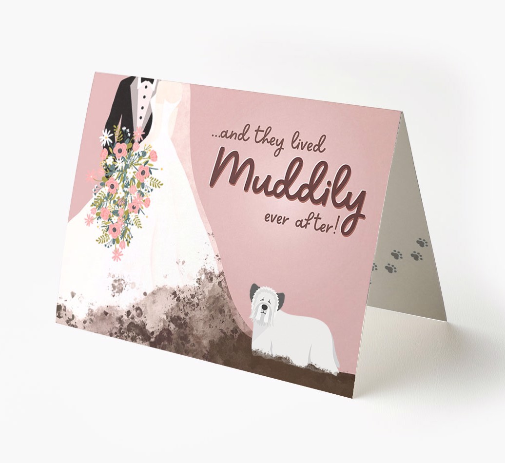 Muddily Ever After: Personalized {breedFullName} Card