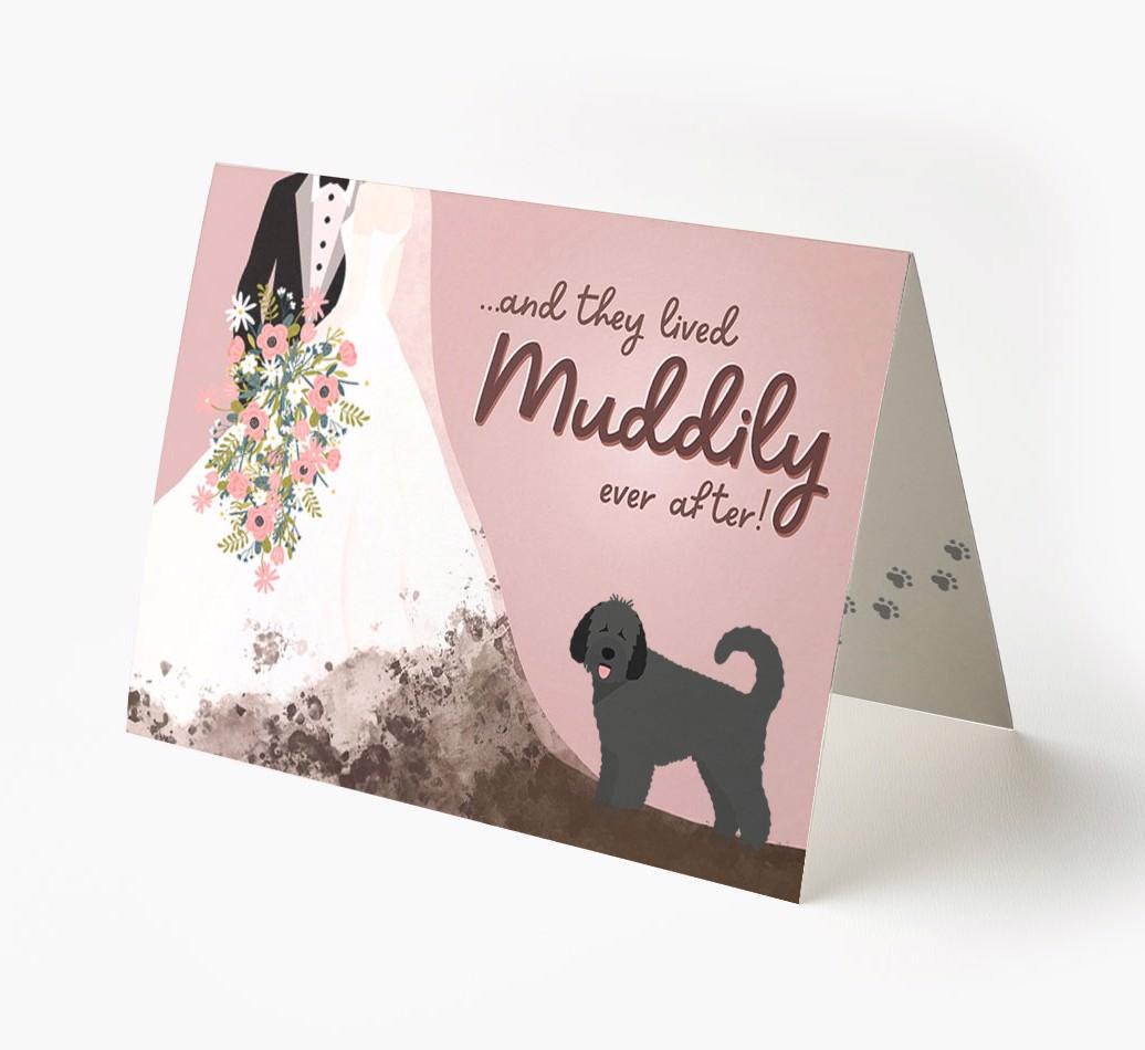 Muddily Ever After: Personalized {breedFullName} Card