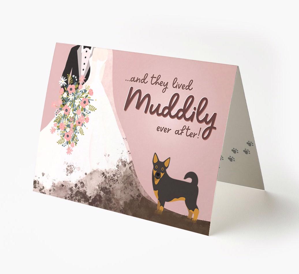 Muddily Ever After: Personalized {breedFullName} Card
