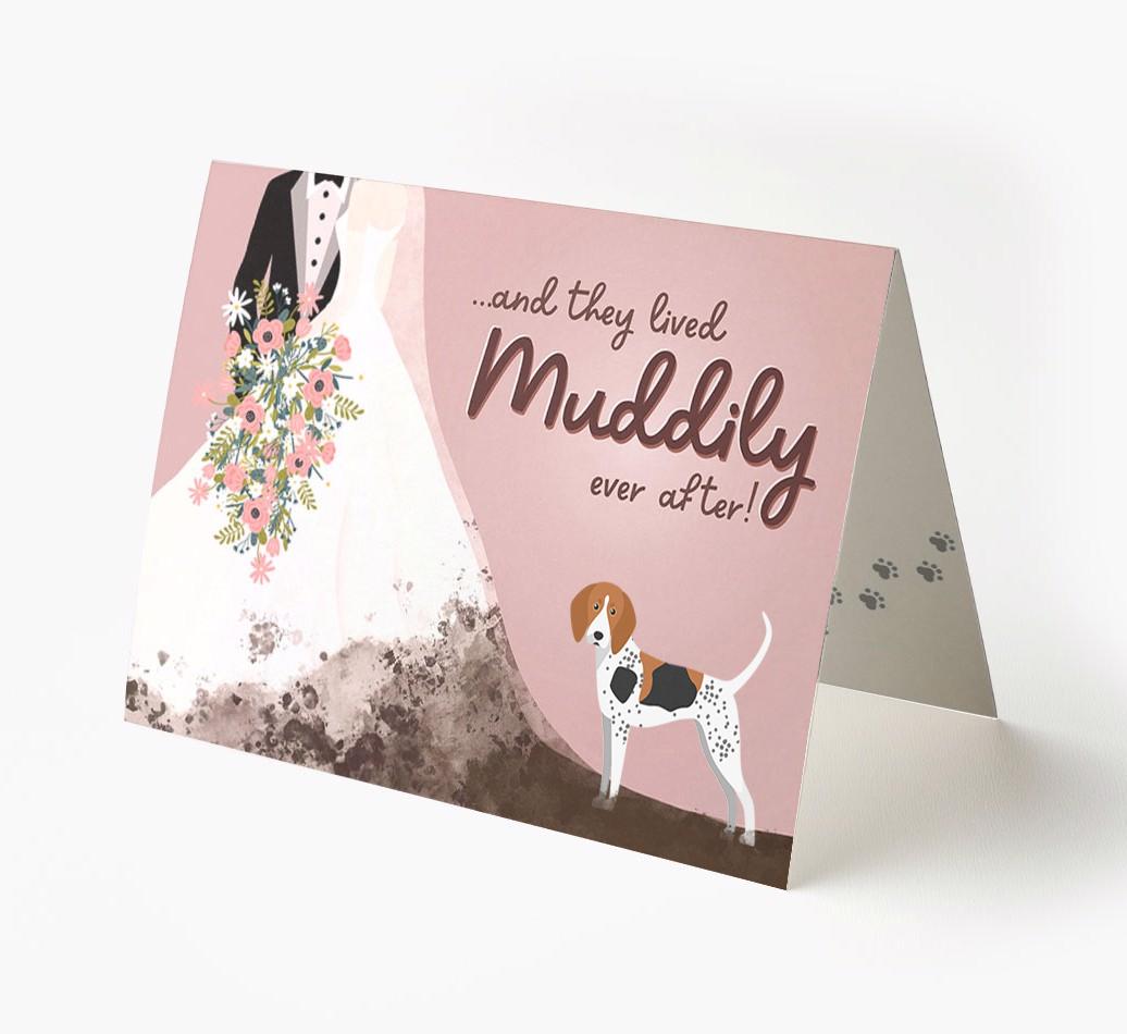 Muddily Ever After: Personalized {breedFullName} Card