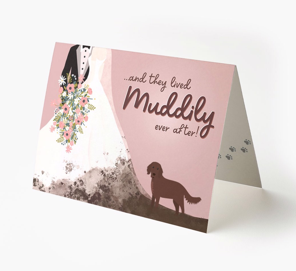 Muddily Ever After: Personalized {breedFullName} Card