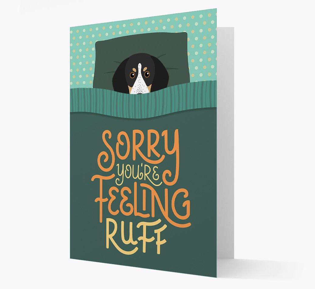 Sorry You're Feeling Ruff - Personalised {breedFullName} Card