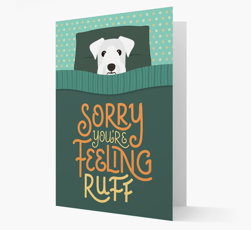 Sorry You're Feeling Ruff - Personalised {breedFullName} Card