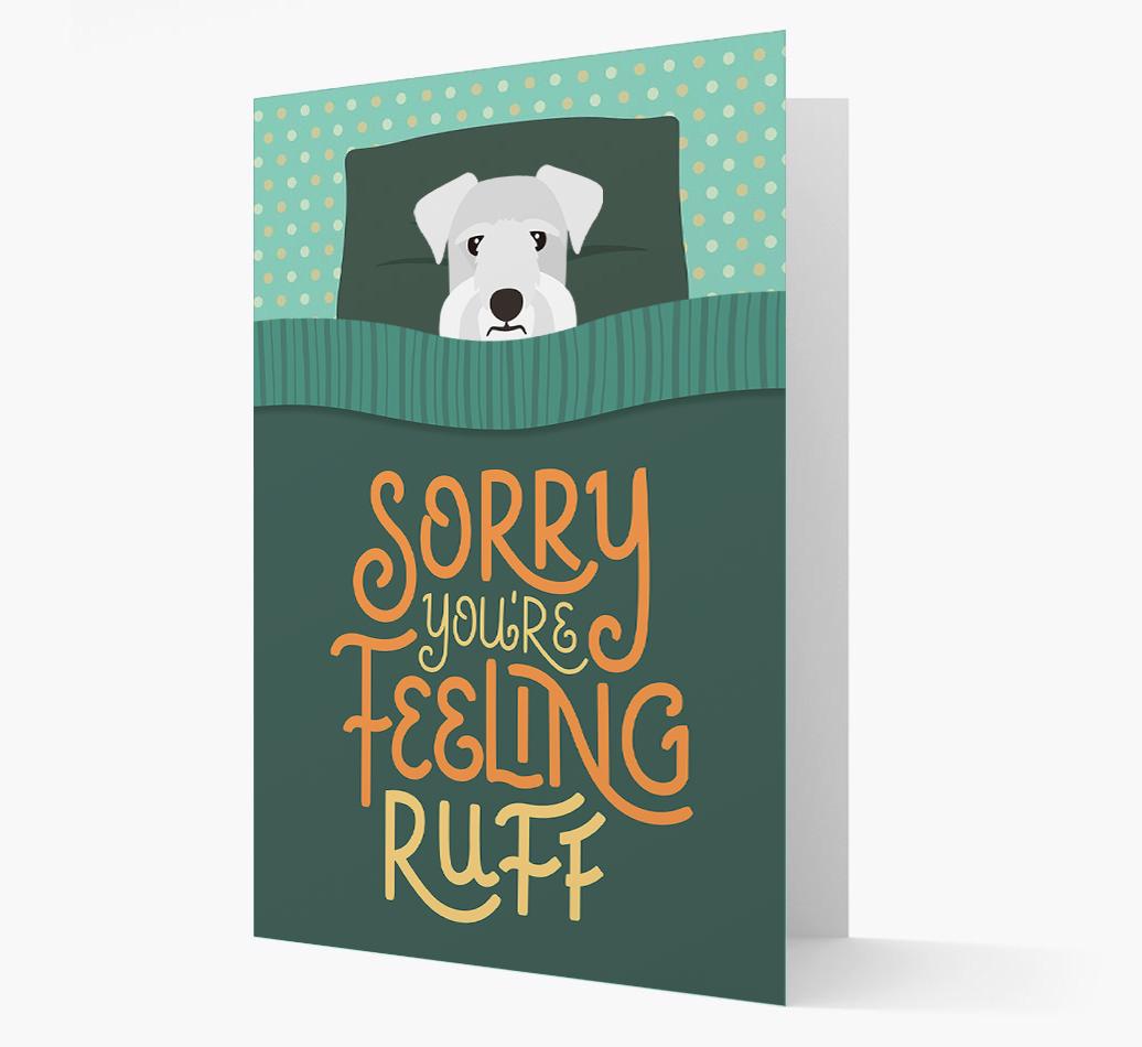 Sorry You're Feeling Ruff: Personalized {breedFullName} Card