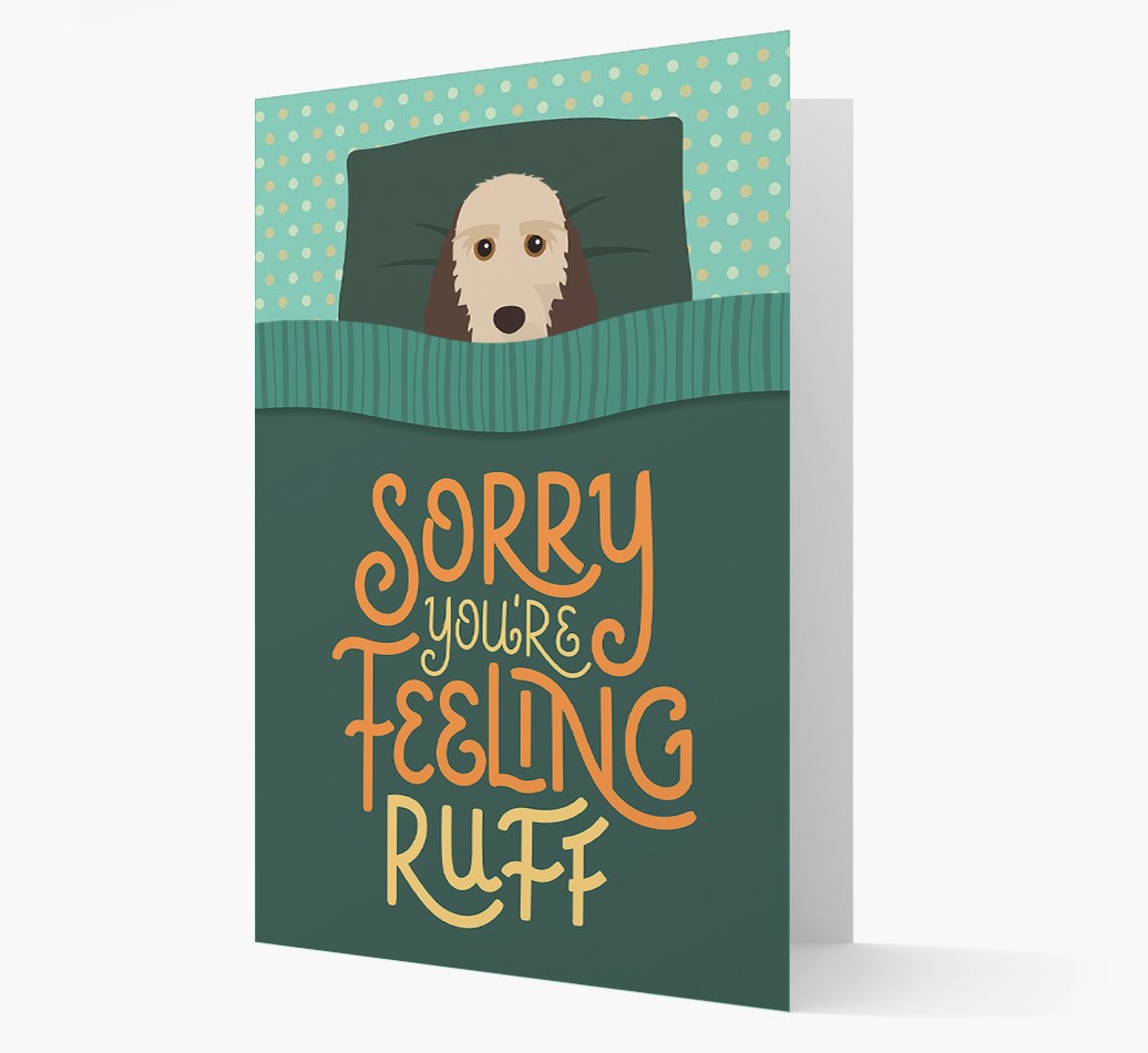 Sorry You're Feeling Ruff: Personalized {breedFullName} Card