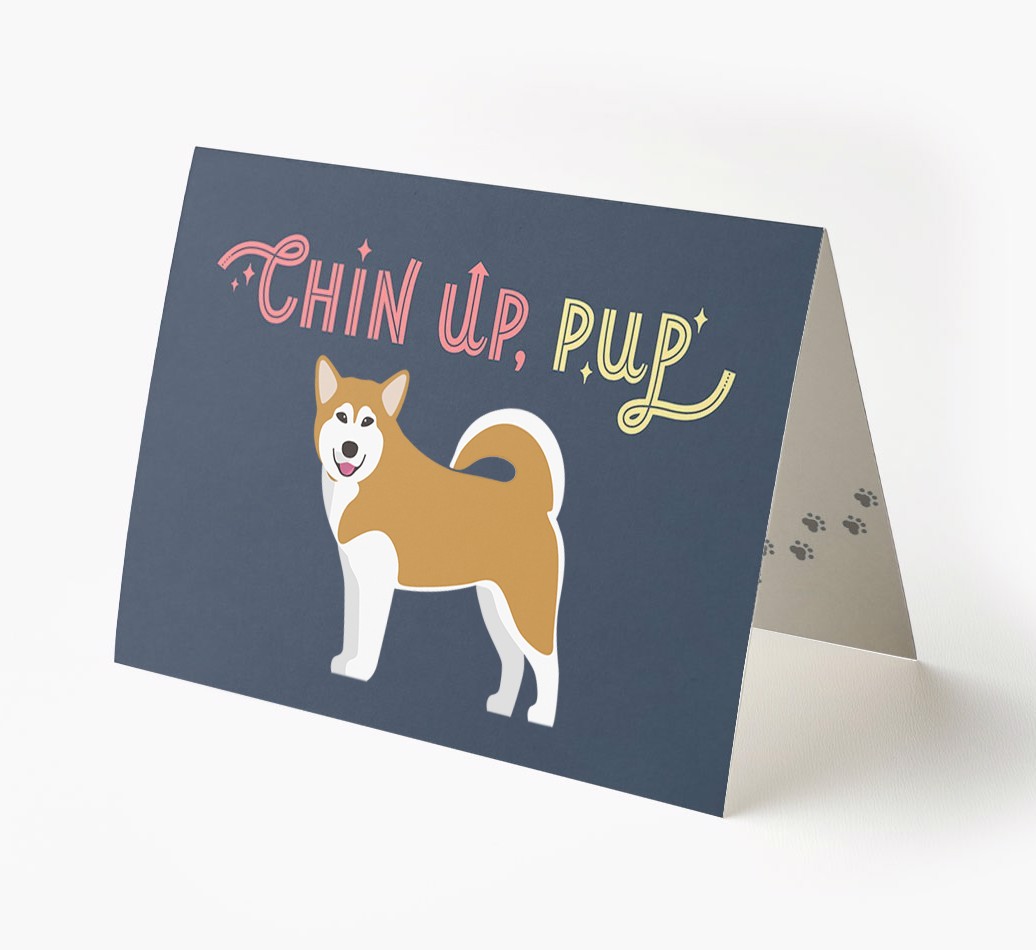 Chin Up, Pup: Personalized {breedFullName} Card
