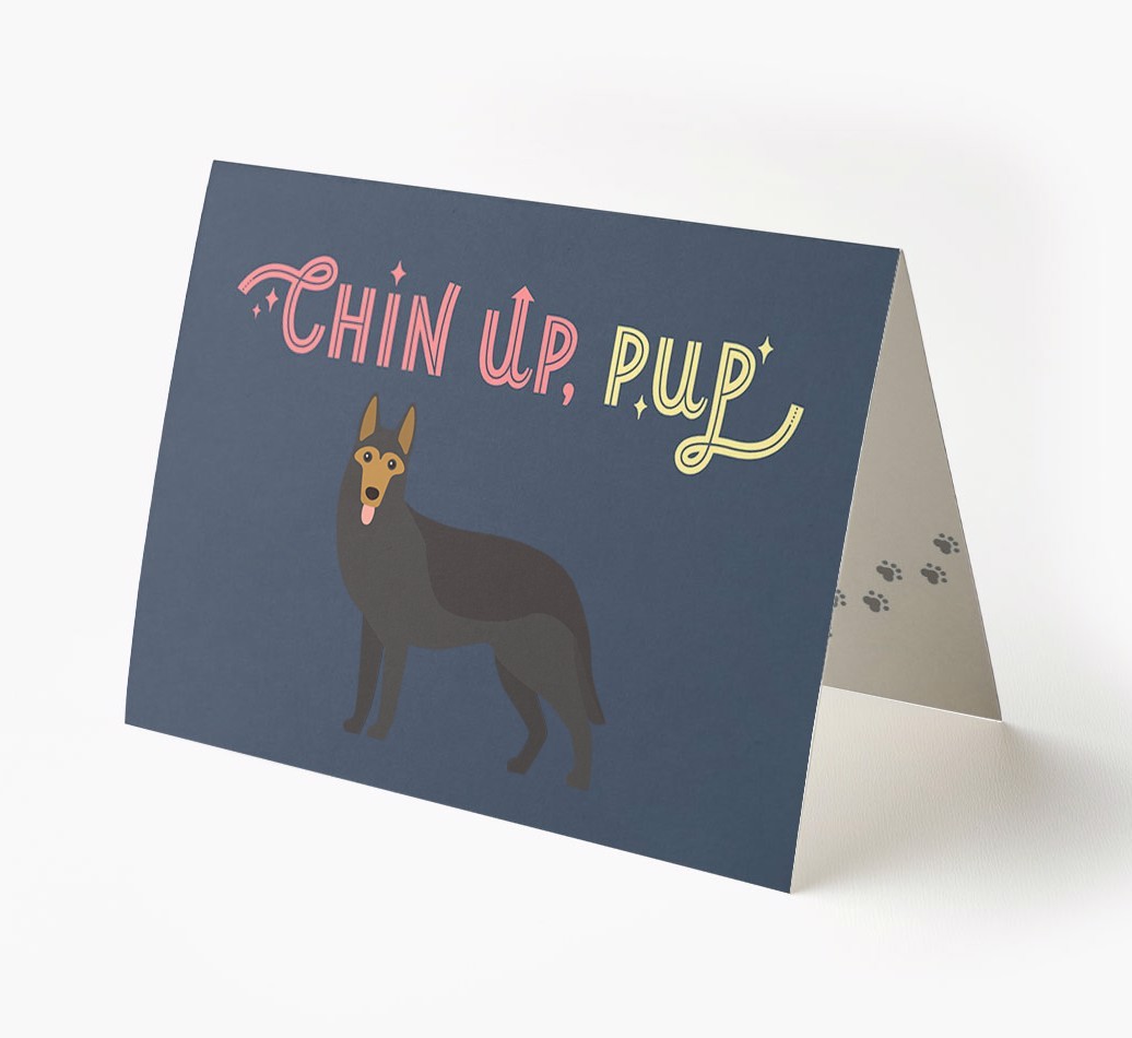 Chin Up, Pup: Personalized {breedFullName} Card