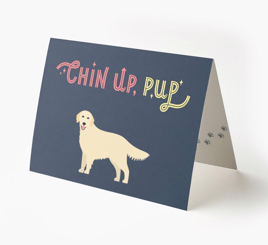 Chin Up, Pup: Personalized {breedFullName} Card