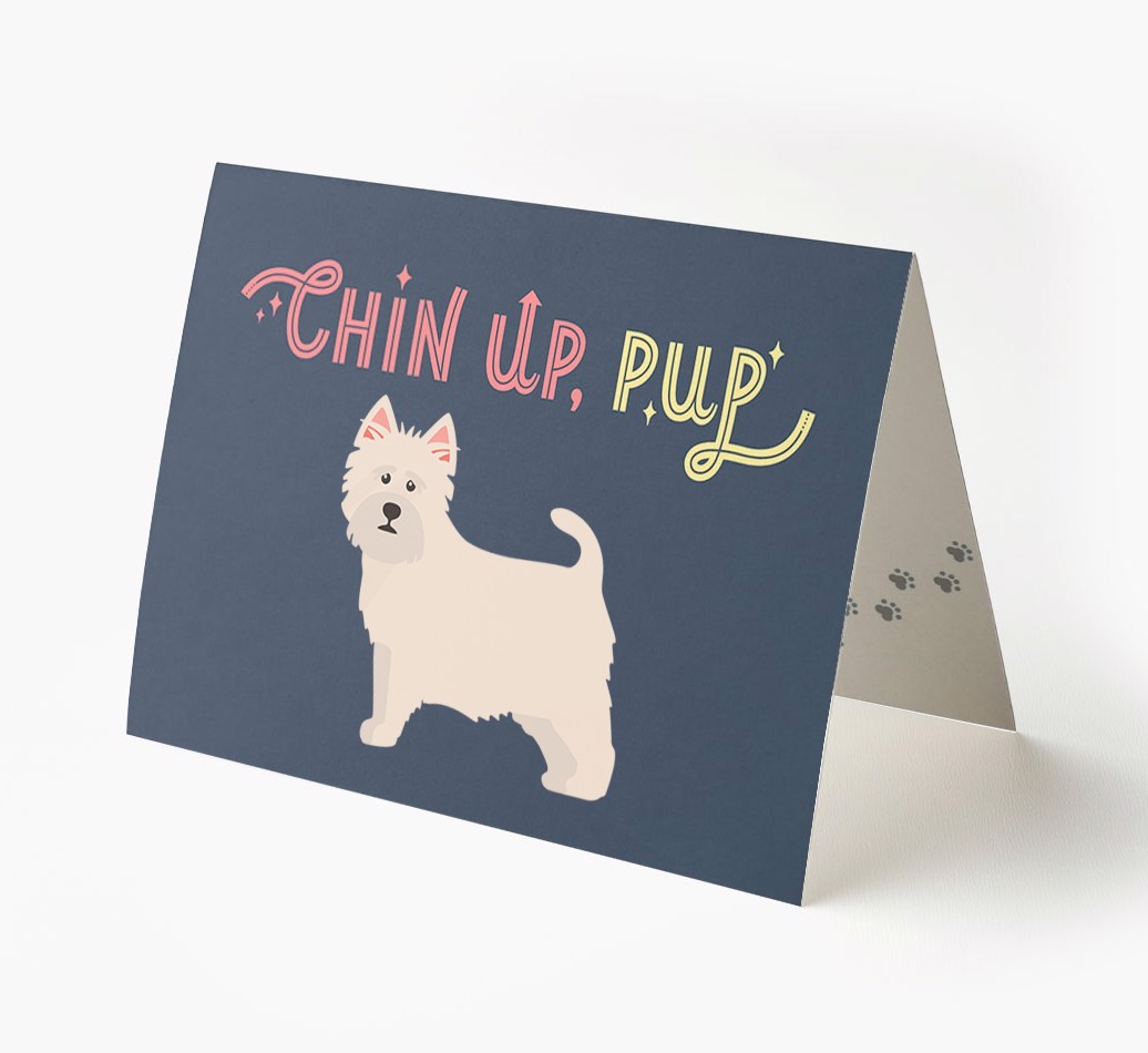 Chin Up, Pup: Personalized {breedFullName} Card