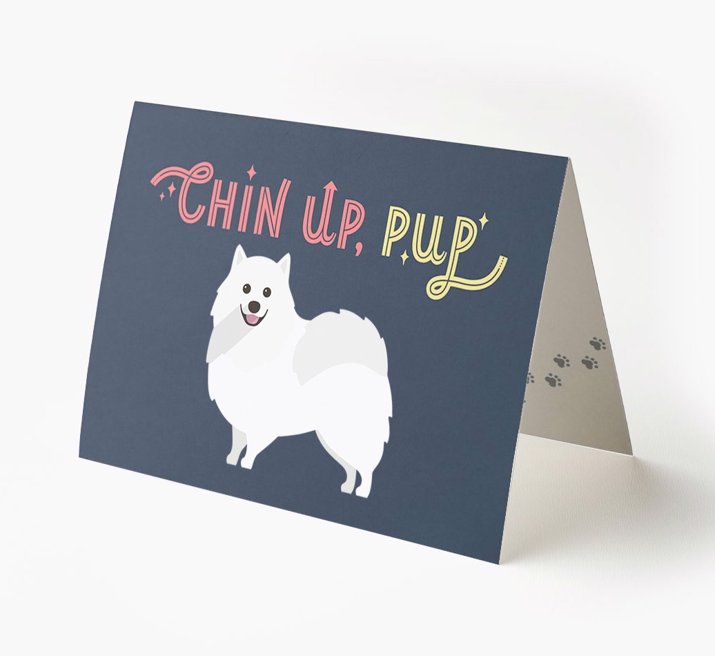 Chin Up, Pup: Personalized {breedFullName} Card