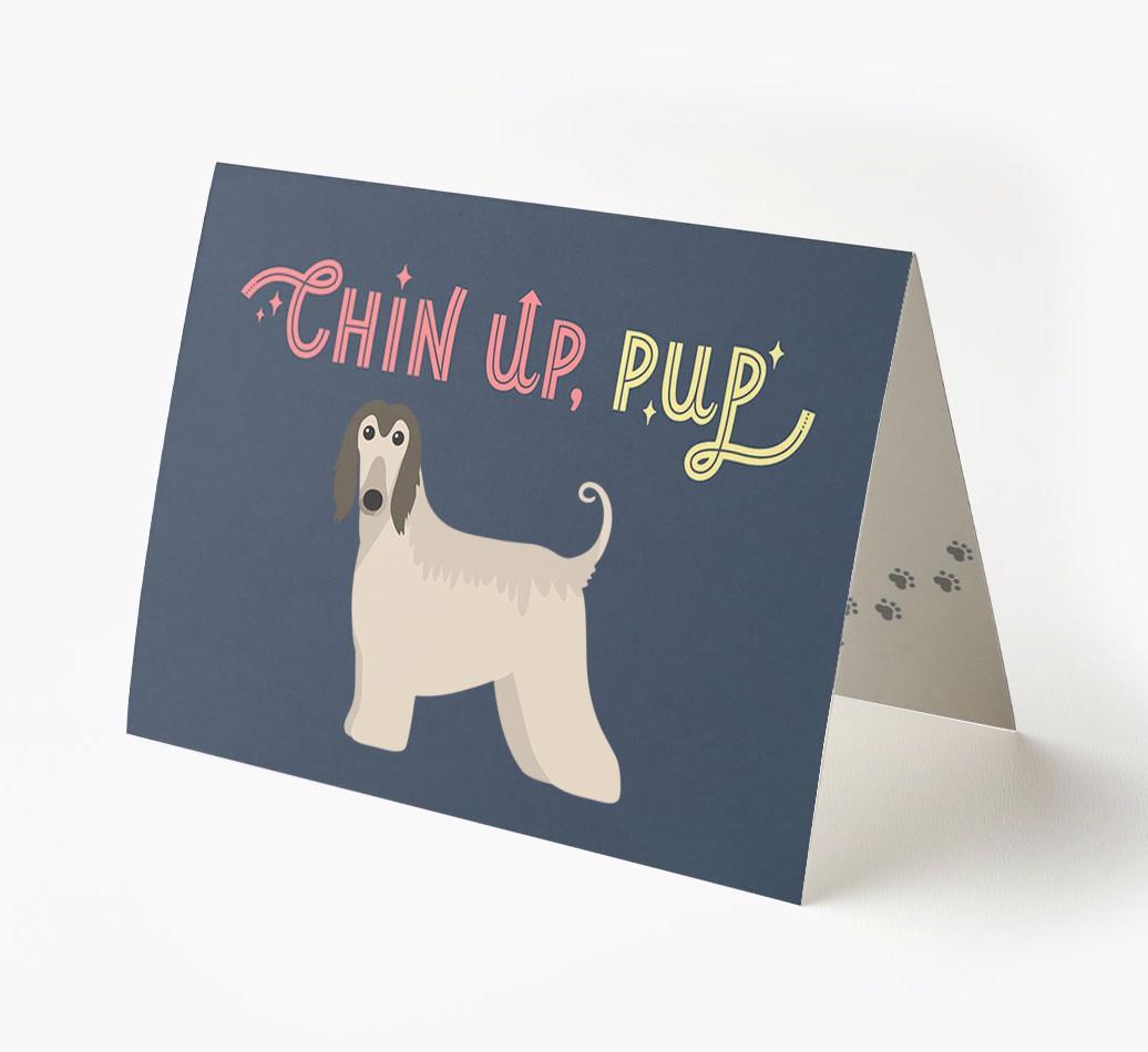 Chin Up, Pup: Personalized {breedFullName} Card