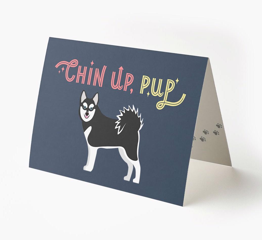 Chin Up, Pup: Personalized {breedFullName} Card