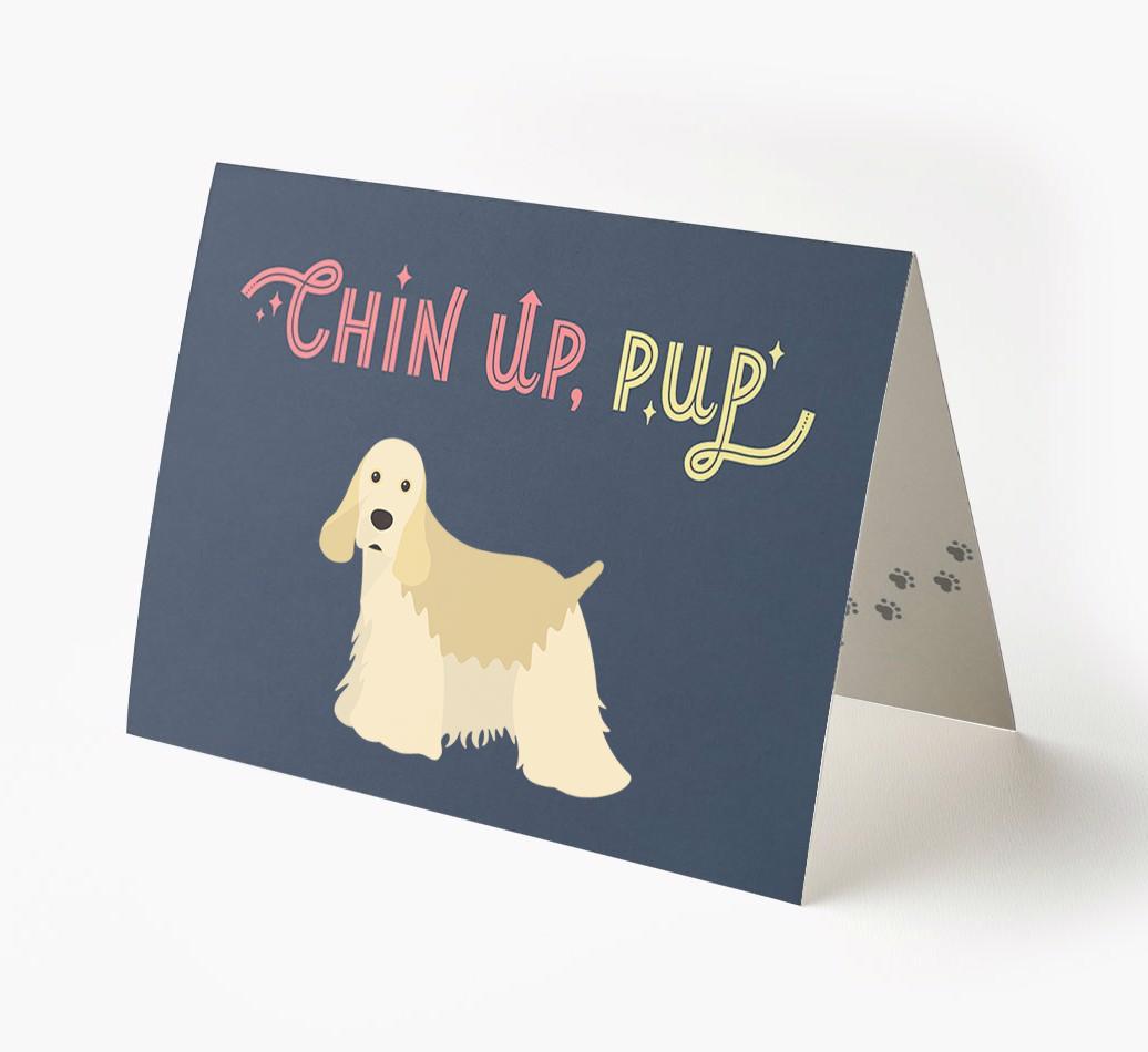 Chin Up, Pup: Personalized {breedFullName} Card