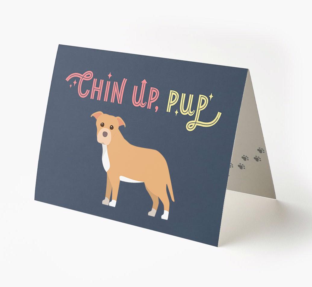 Chin Up, Pup: Personalized {breedFullName} Card