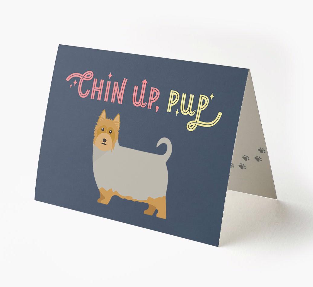 Chin Up, Pup: Personalized {breedFullName} Card