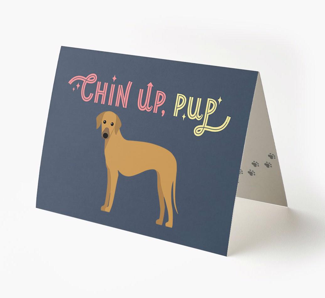 Chin Up, Pup: Personalized {breedFullName} Card