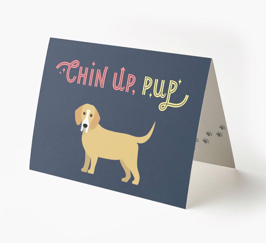 Chin Up, Pup: Personalized {breedFullName} Card