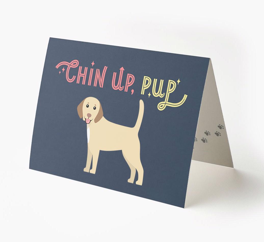 Chin Up, Pup: Personalized {breedFullName} Card