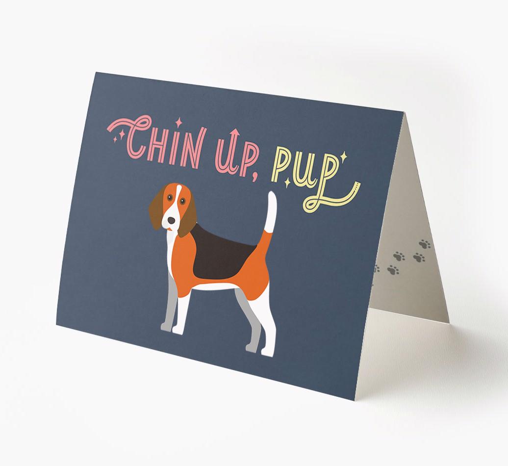 Chin Up, Pup: Personalized {breedFullName} Card