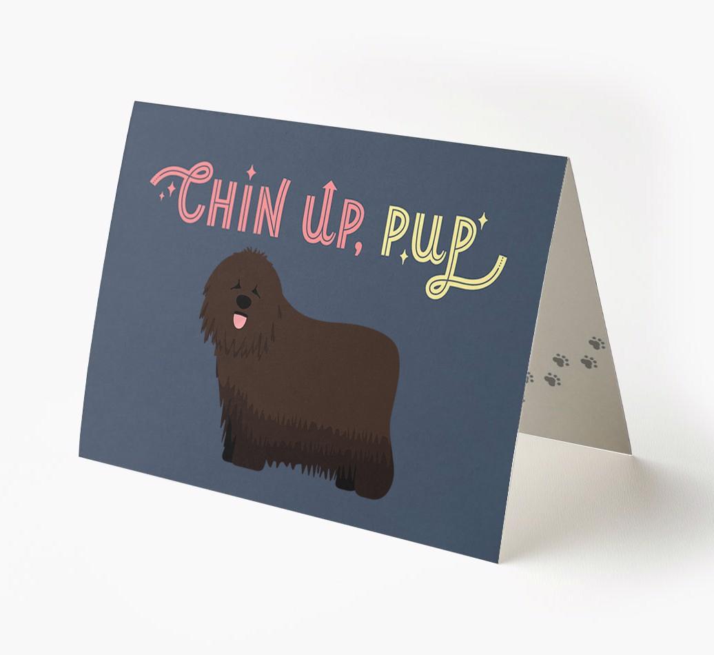 Chin Up, Pup: Personalized {breedFullName} Card