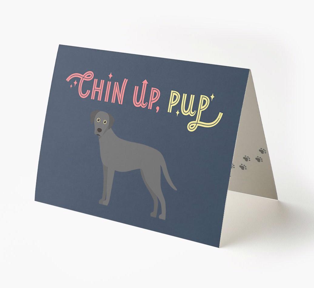 Chin Up, Pup: Personalized {breedFullName} Card