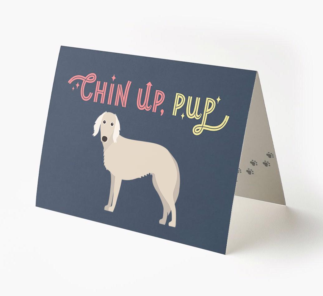 Chin Up, Pup: Personalized {breedFullName} Card