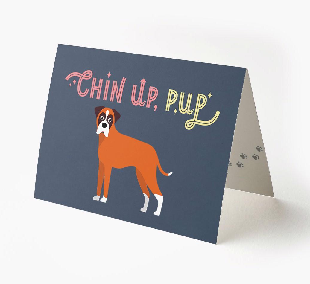 Chin Up, Pup: Personalized {breedFullName} Card