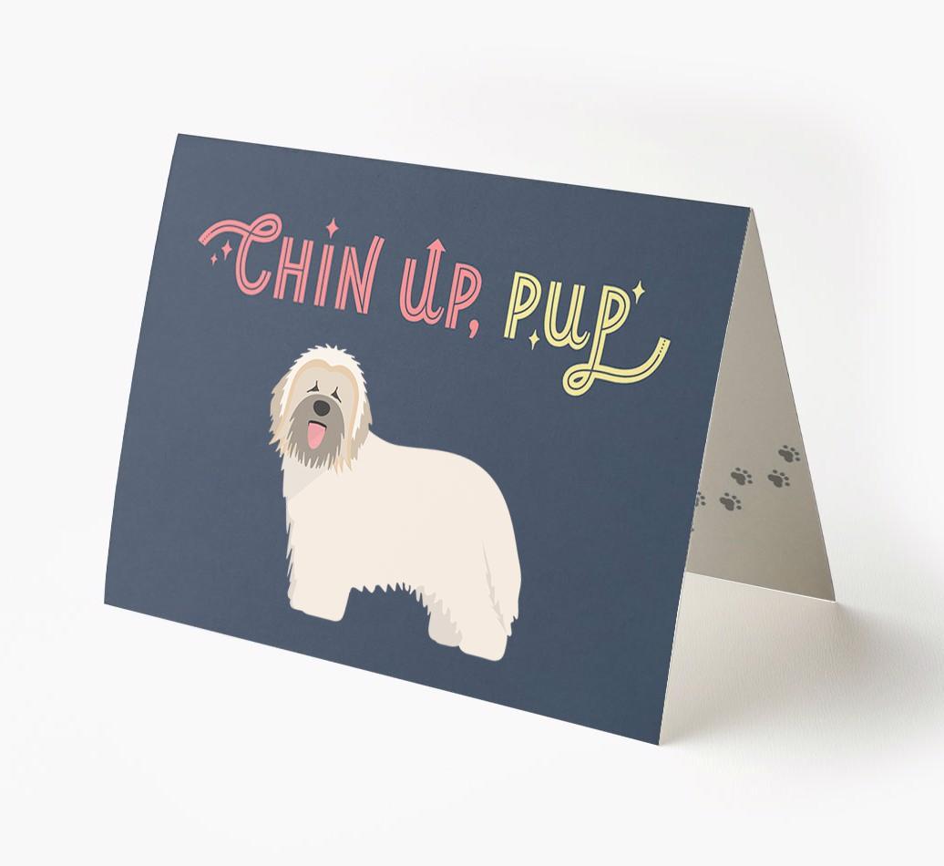 Chin Up, Pup: Personalized {breedFullName} Card